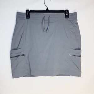 Athleta Trekkie Skort Gray Size 14 Women’s Active Hiking Travel